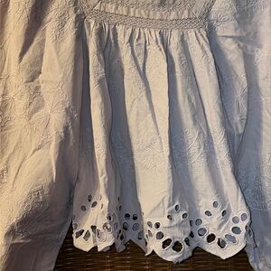 Universal Threads Boho Lilac Embroidered Skirt